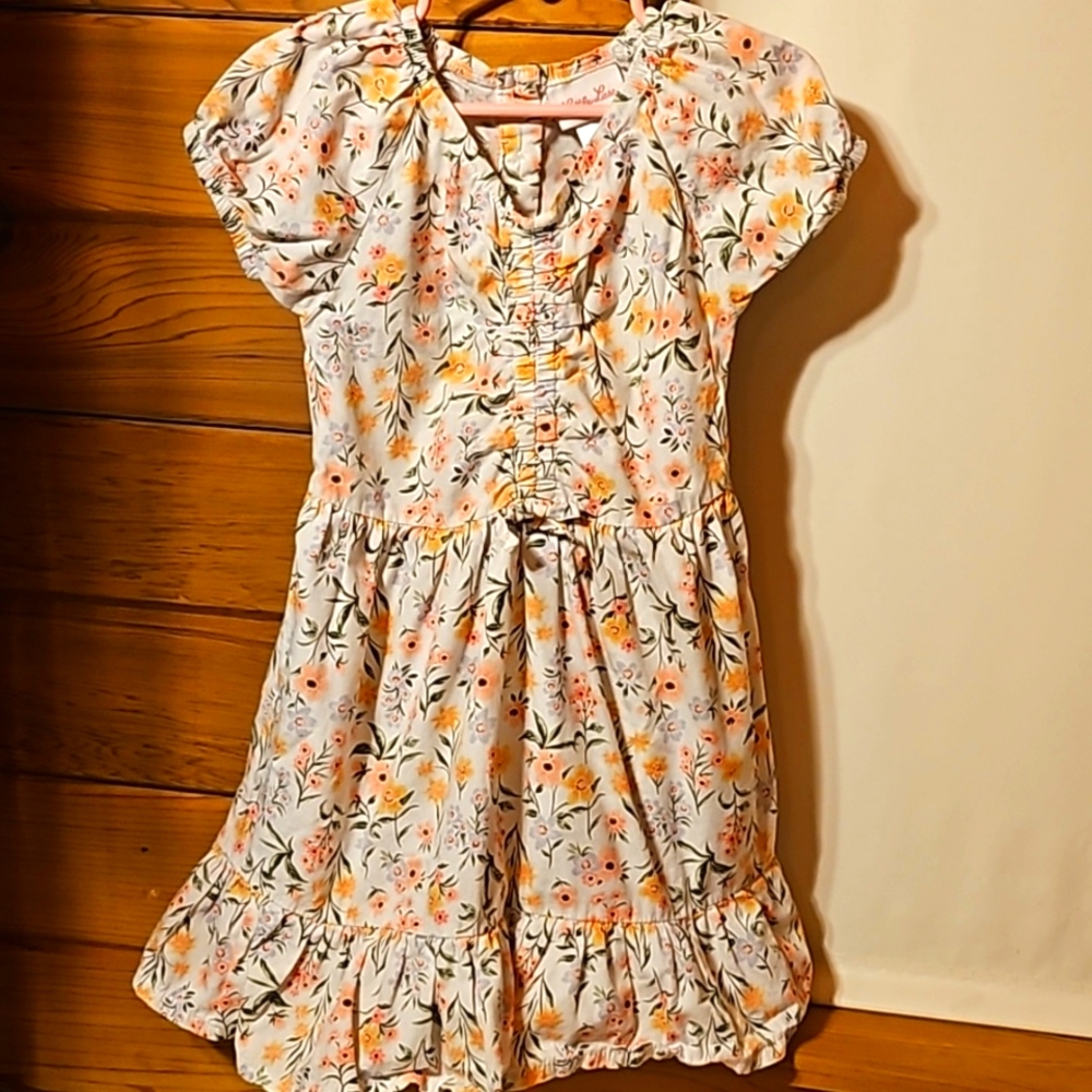 Little girls floral dress